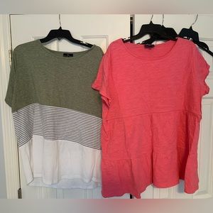 XL Nursing Shirt & Dress Lot
